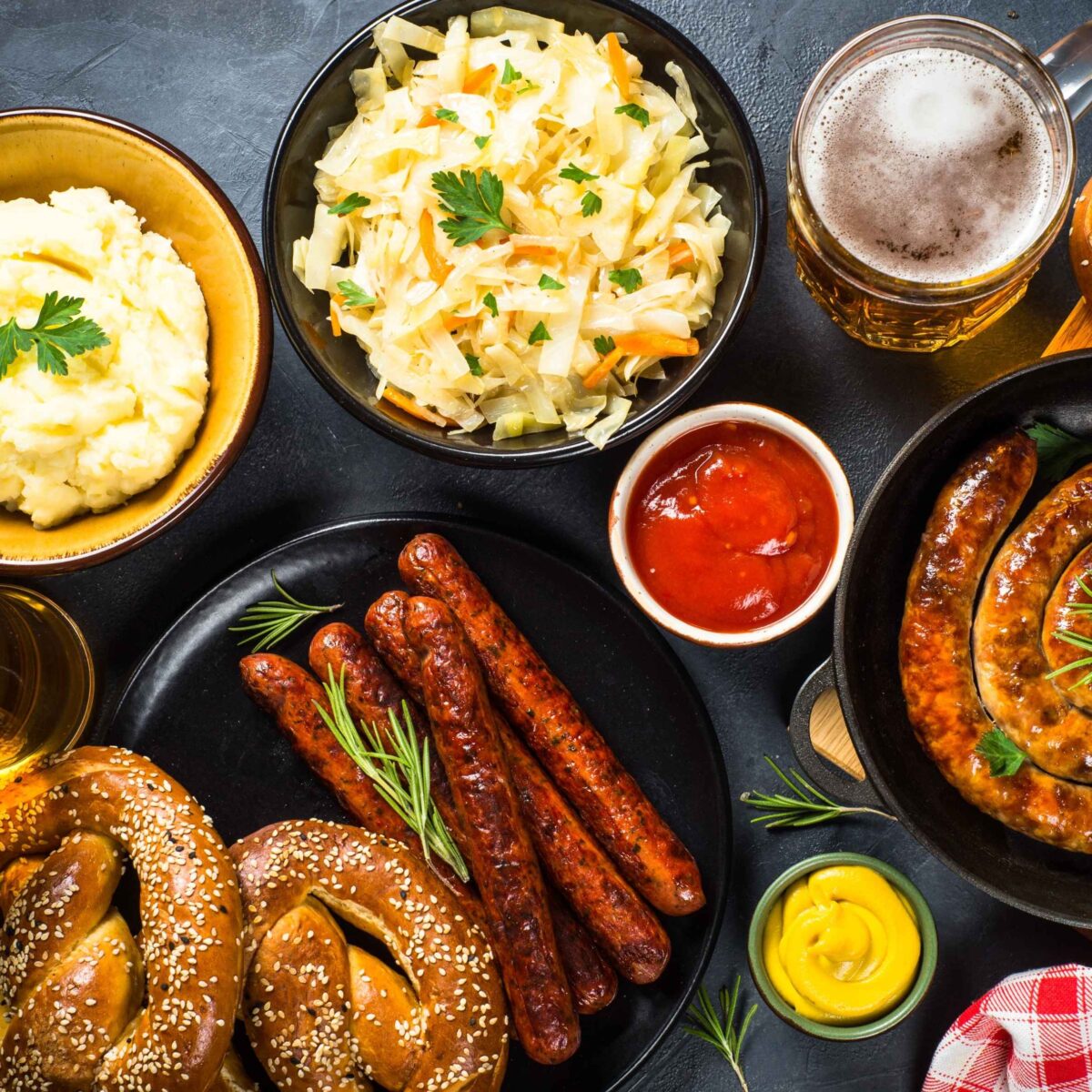 deftige Speisen Galerie Hintergrund