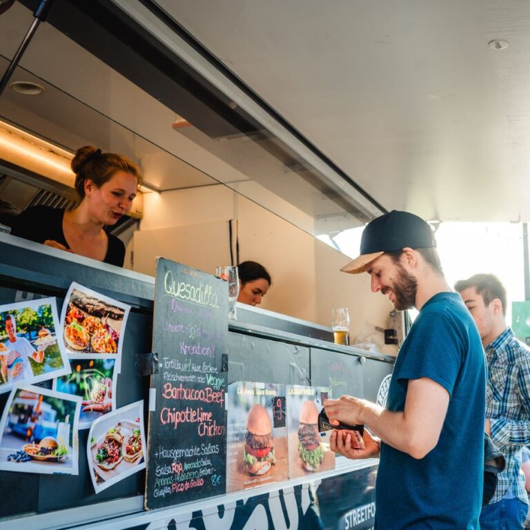 Streetfood Truck Bedienung