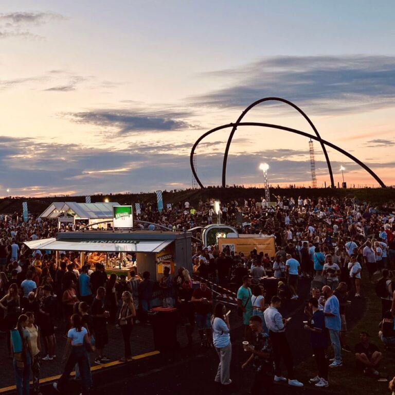 Sonnenuntergang Halde Hoheward